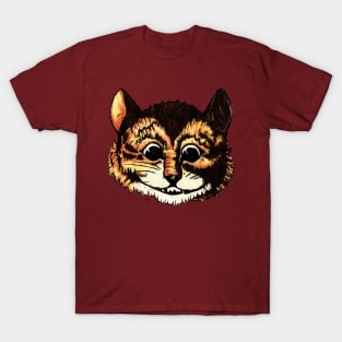 Vintage Cheshire cat, from Alice in Wonderland tale T-Shirt